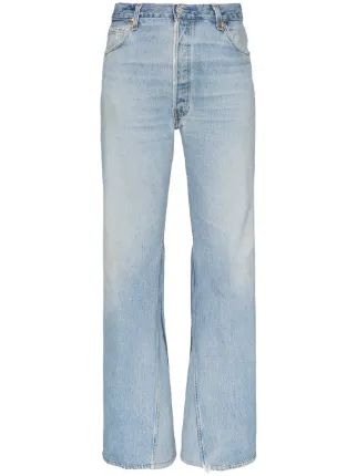 Re Done 70 S Ultra Bell Bottoms Aw19 Farfetch Com