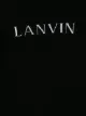 LANVIN Enfant كنزة بحياكة إنتارسيا وشعار
