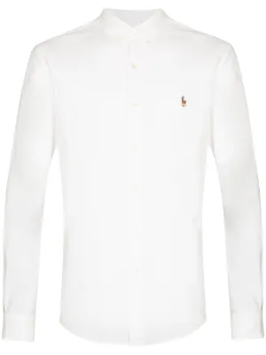 001 - Сорочка трендова довга сорочка оверсайз polo ralph lauren - Polo Ralph Lauren Men's Shirt White 710801500