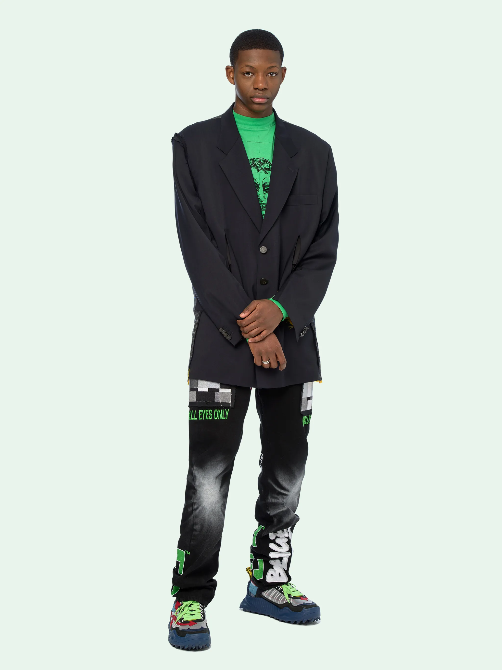 Off white brand blazer clearance