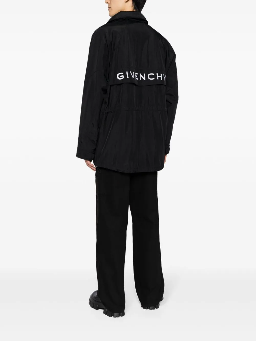 Givenchy logo print parka jacket | Parkas | Image 2
