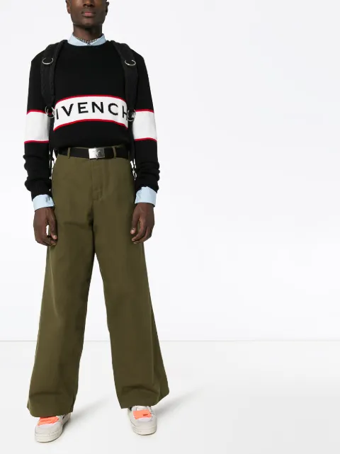 givenchy intarsia sweater