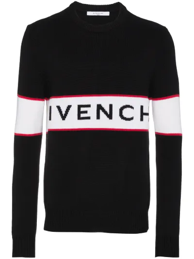 intarsia knit logo jumper | Givenchy 