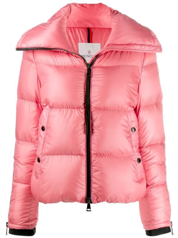 womens pink moncler coat