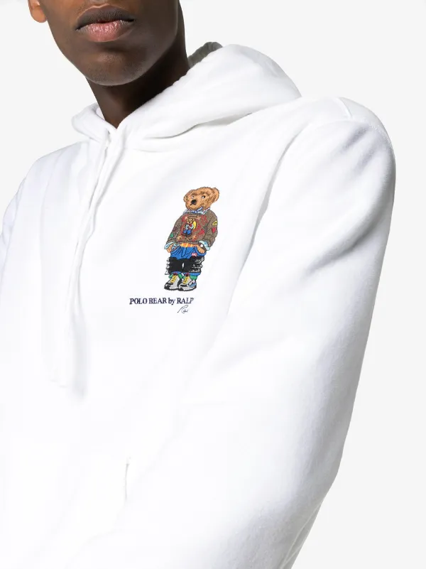 teddy bear polo hoodie