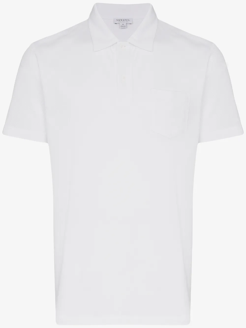 Sunspel Riviera polo shirt | White | Image 1