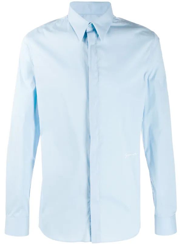 blue givenchy shirt