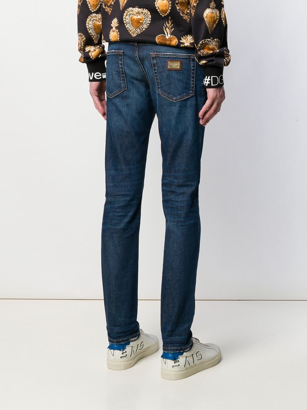фото Dolce & Gabbana джинсы кроя слим