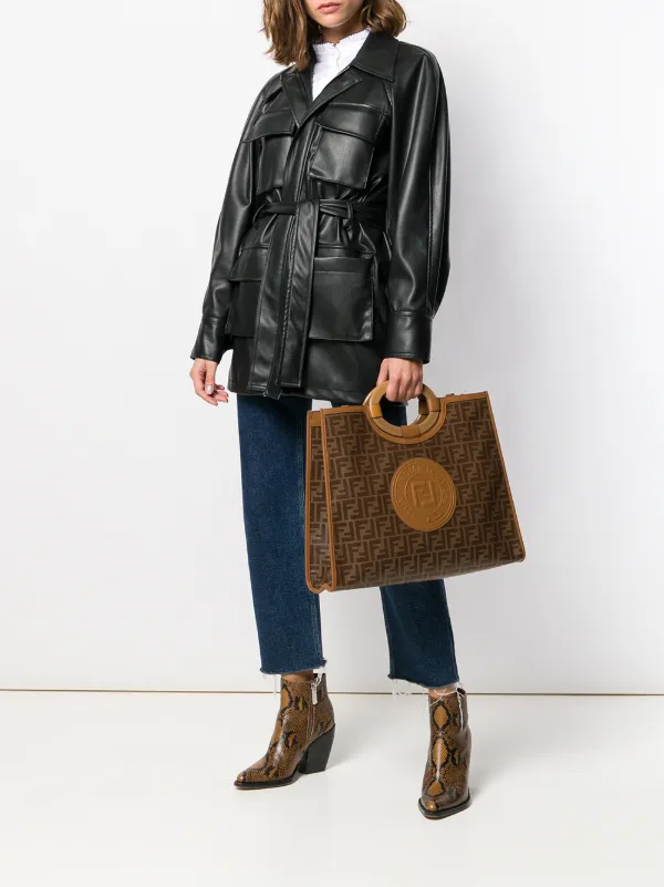 fendi runway shopper