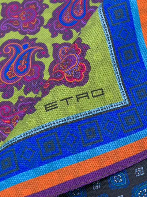 etro 花纹方巾