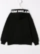 الصورة 2 من Msgm Kids كنزة بغطاء رأس وشعار وسحاب