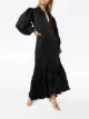 Khaite Bianca pleated maxi dress