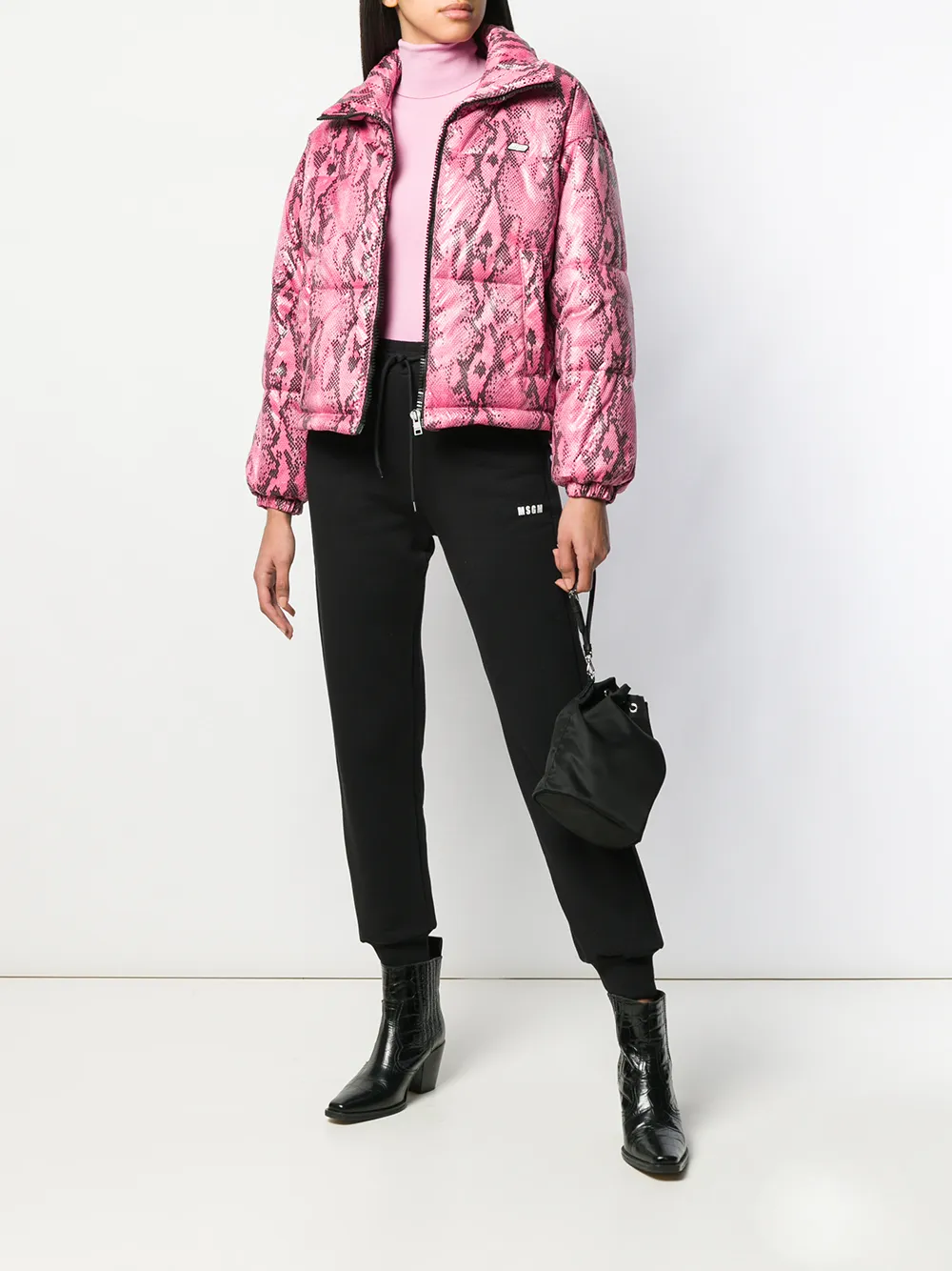 фото Msgm спортивные брюки с логотипом