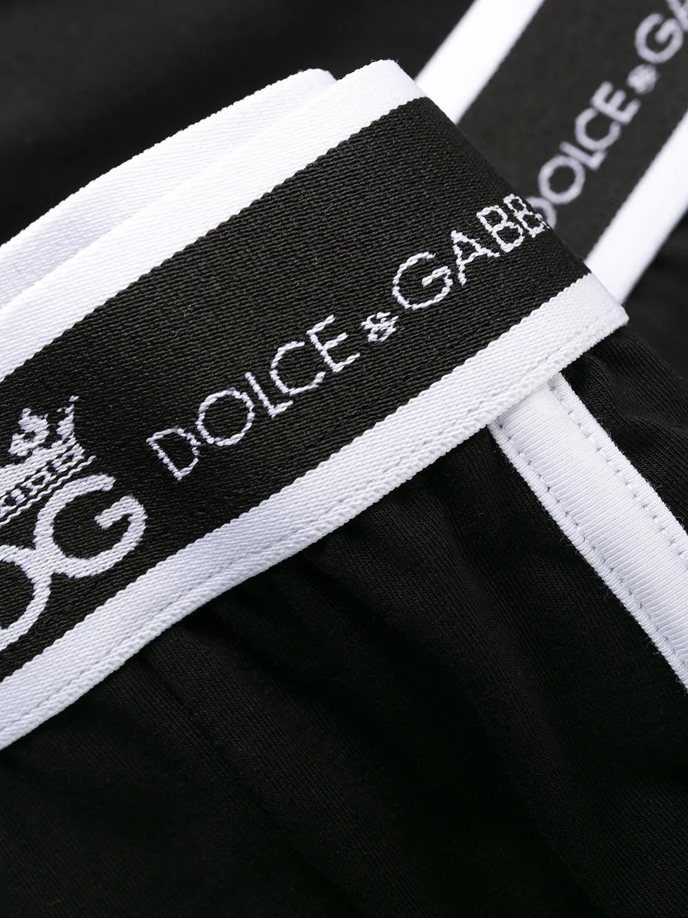 фото Dolce & gabbana трусы-брифы с логотипом