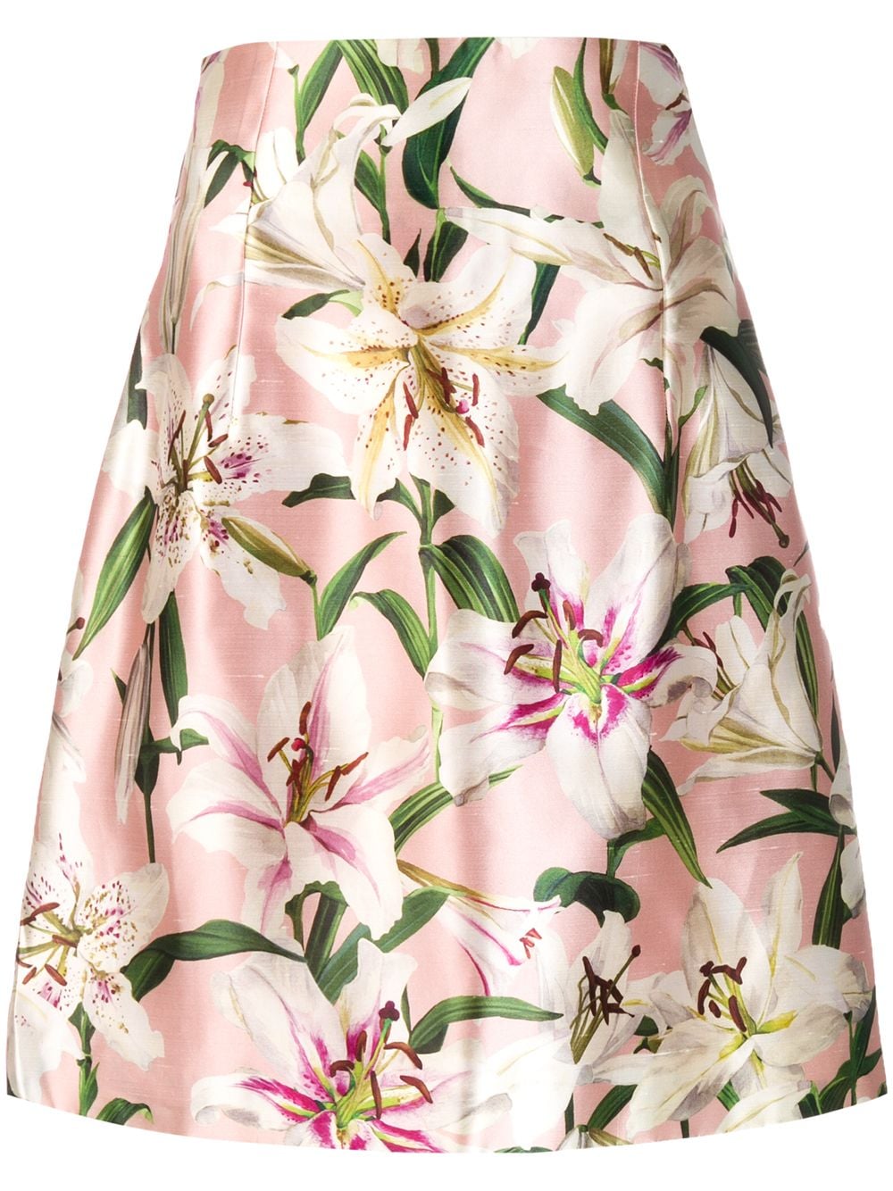 фото Dolce & Gabbana юбка с цветочным принтом