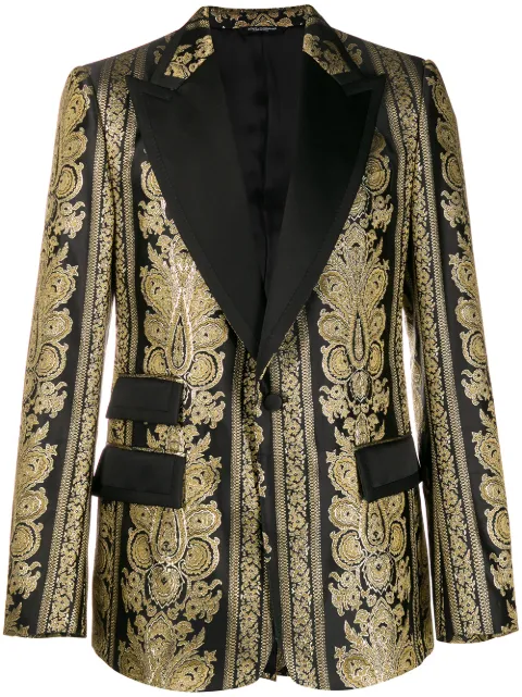 Dolce & Gabbana Smoking-Jacke mit Jacquardmuster