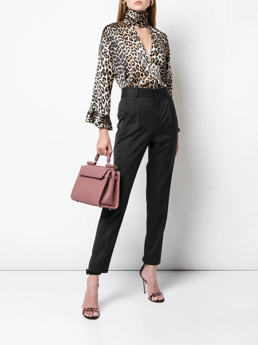 Dolce & Gabbana Kleine Sicily schoudertas - Paars