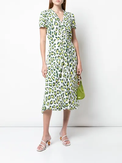 Cecilia leopard print dress | DVF Diane 