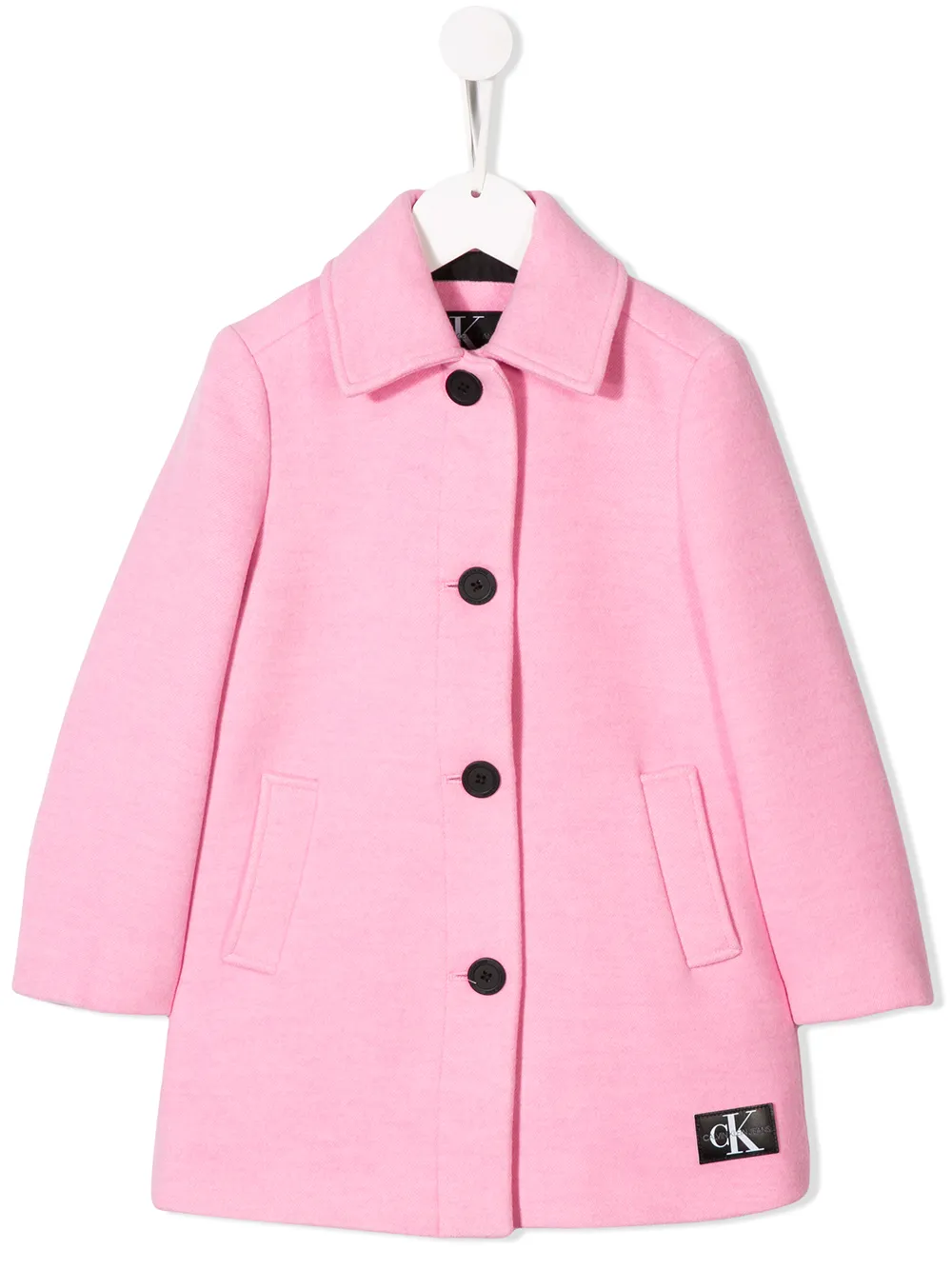 calvin klein coat pink