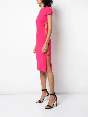 marcia lace up dress