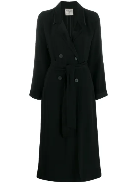 Forte Forte belted double breasted coat
