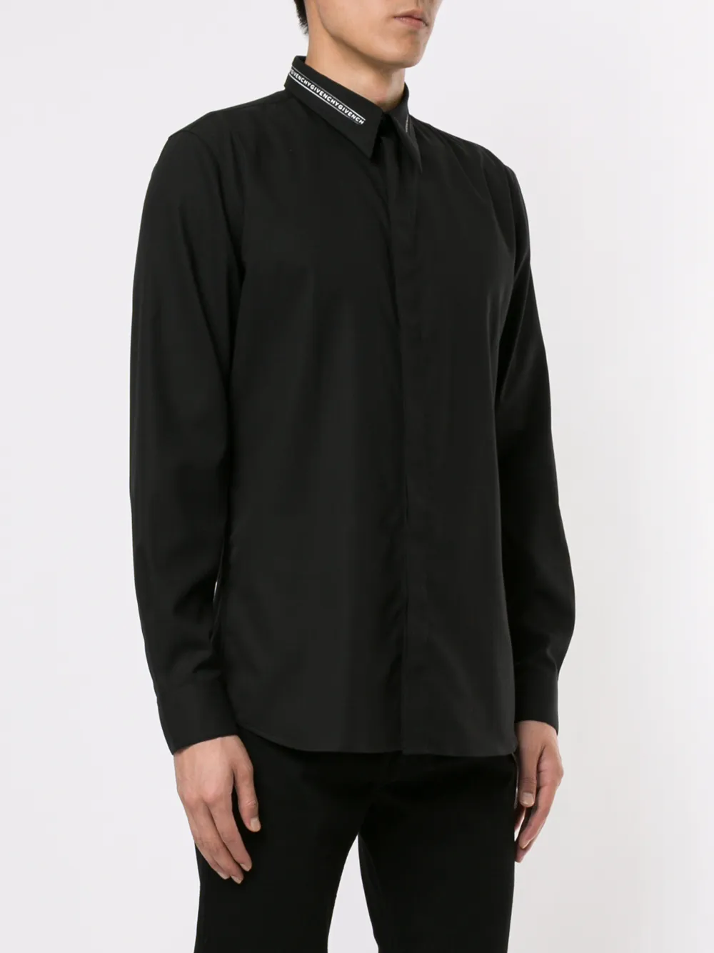 Givenchy Slim-fit overhemd Zwart