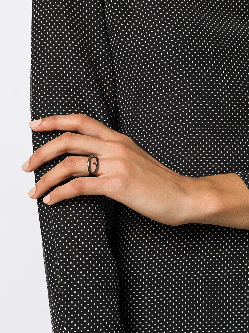 Shaun Leane Rose Thorn ring - Zwart