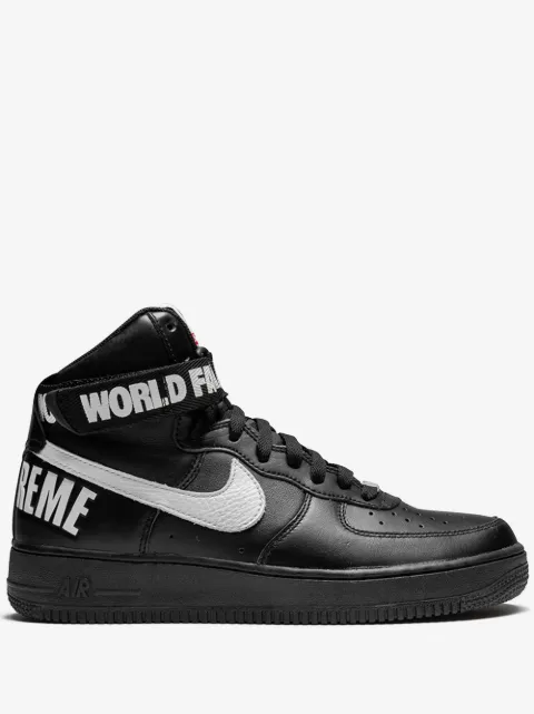 Nike x Supreme Air Force 1 High SP "Black" sneakers