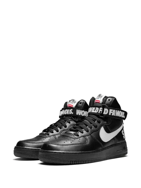Nike xSupreme Air Force 1 High SP "Black" sneakers 698696 - 1