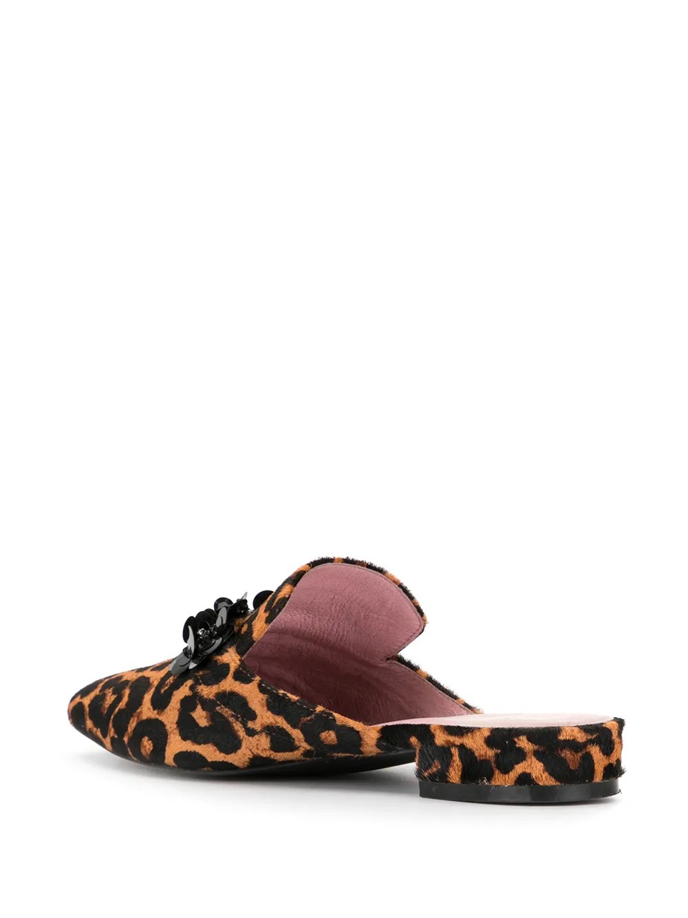 Macgraw Margot loafers met luipaardprint Bruin