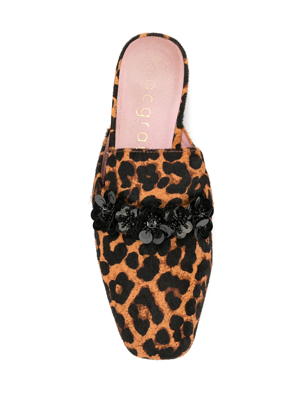 Macgraw Margot loafers met luipaardprint Bruin