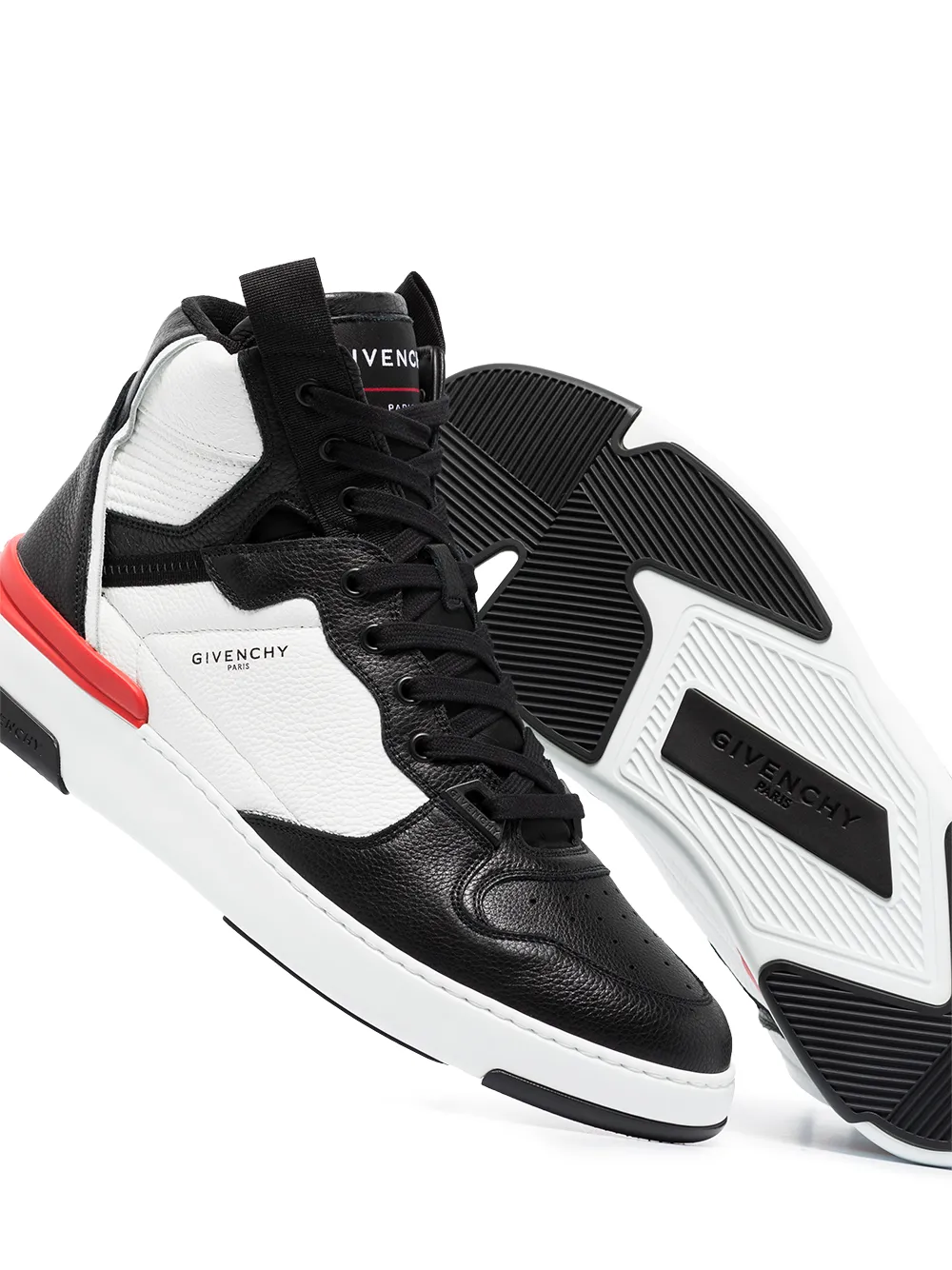 фото Givenchy высокие кроссовки wing