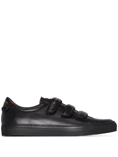 givenchy strap sneakers black