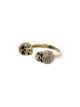 Imagen 1 de Alexander McQueen anillo con calavera y cristales