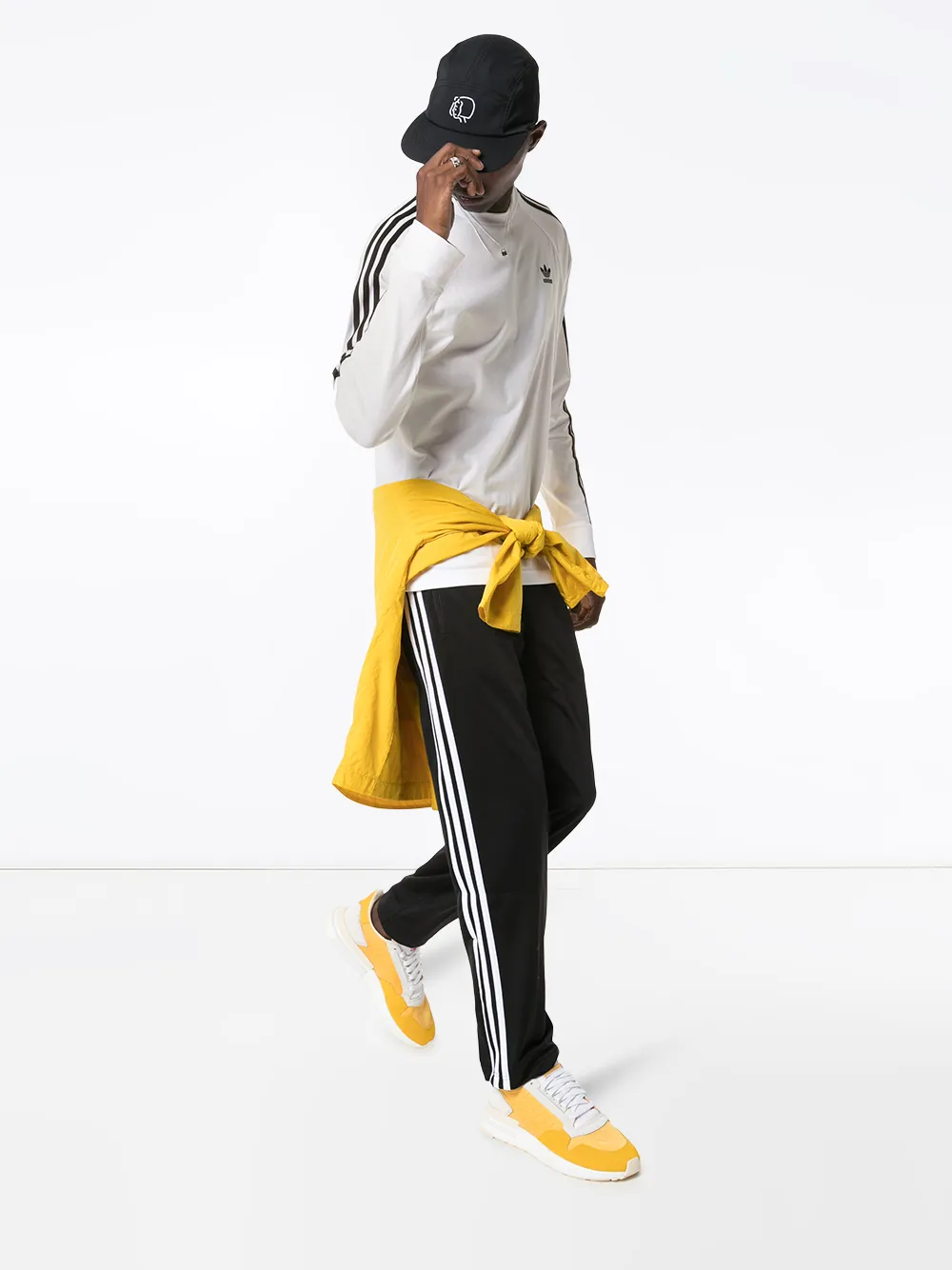 фото Adidas толстовка с полосками