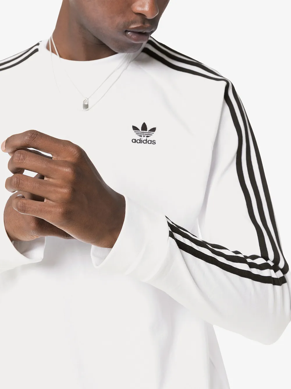 фото Adidas толстовка с полосками