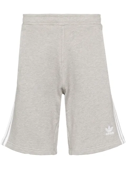 adidas three-stripe track shorts