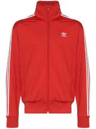 red adidas track jacket