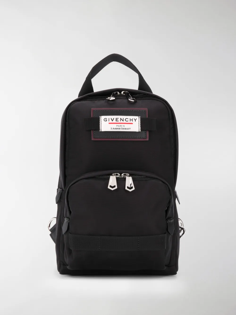 GIVENCHY MINI DOWNTOWN LOGO PATCH BACKPACK,BK505UK0S914147817