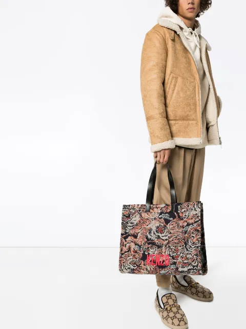 kenzo tiger tote