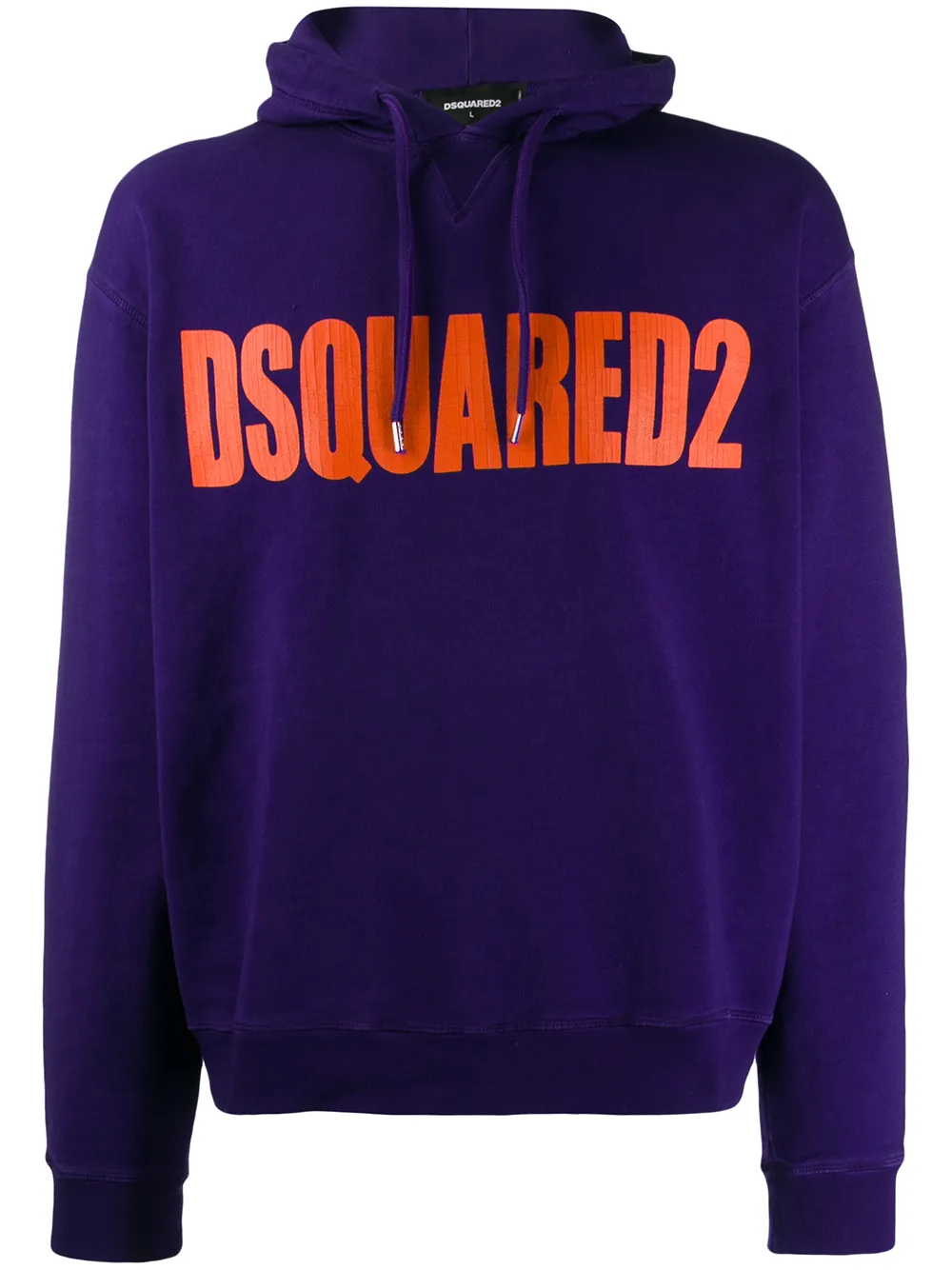 фото Dsquared2 толстовка с капюшоном и логотипом