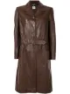 Image 1 of Chanel Pre-Owned long sleeve belted coat