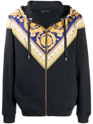 versace gold hoodie