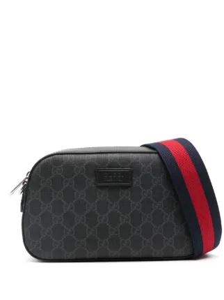 Gg supreme canvas shoulder bag clearance