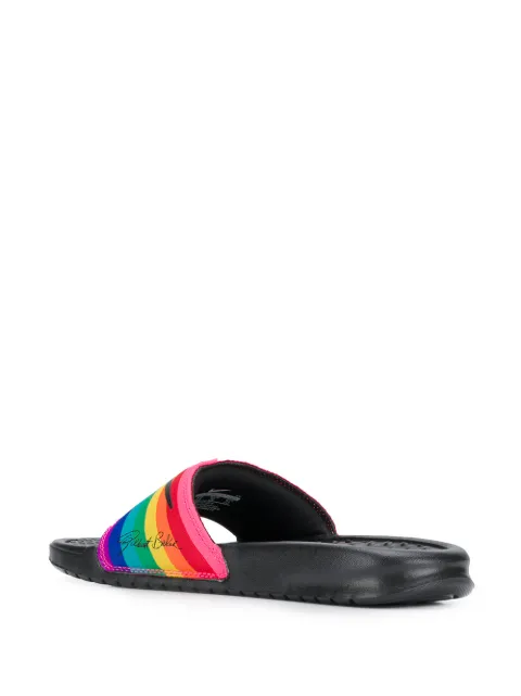 Nike Regenboog Slippers - Farfetch