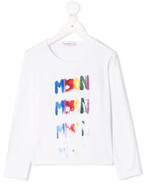 Missoni Kids printed cotton T-shirt