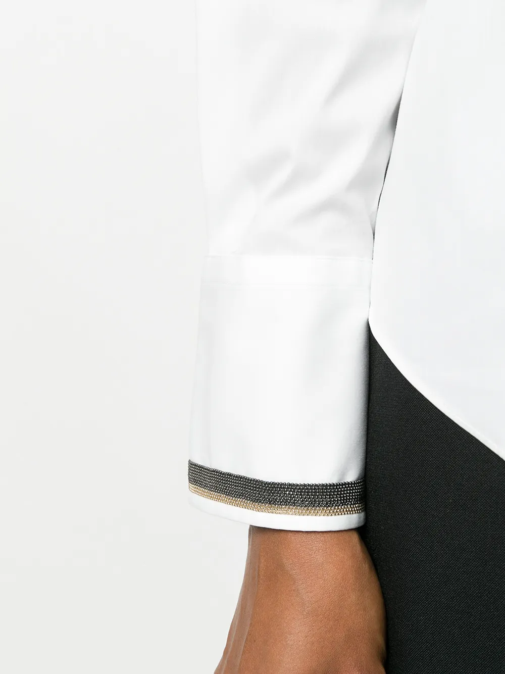 Brunello Cucinelli Blouse met kralen Wit