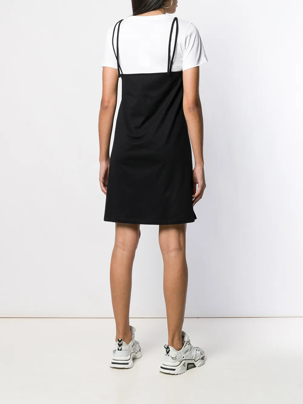 фото Kenzo многослойное платье-футболка