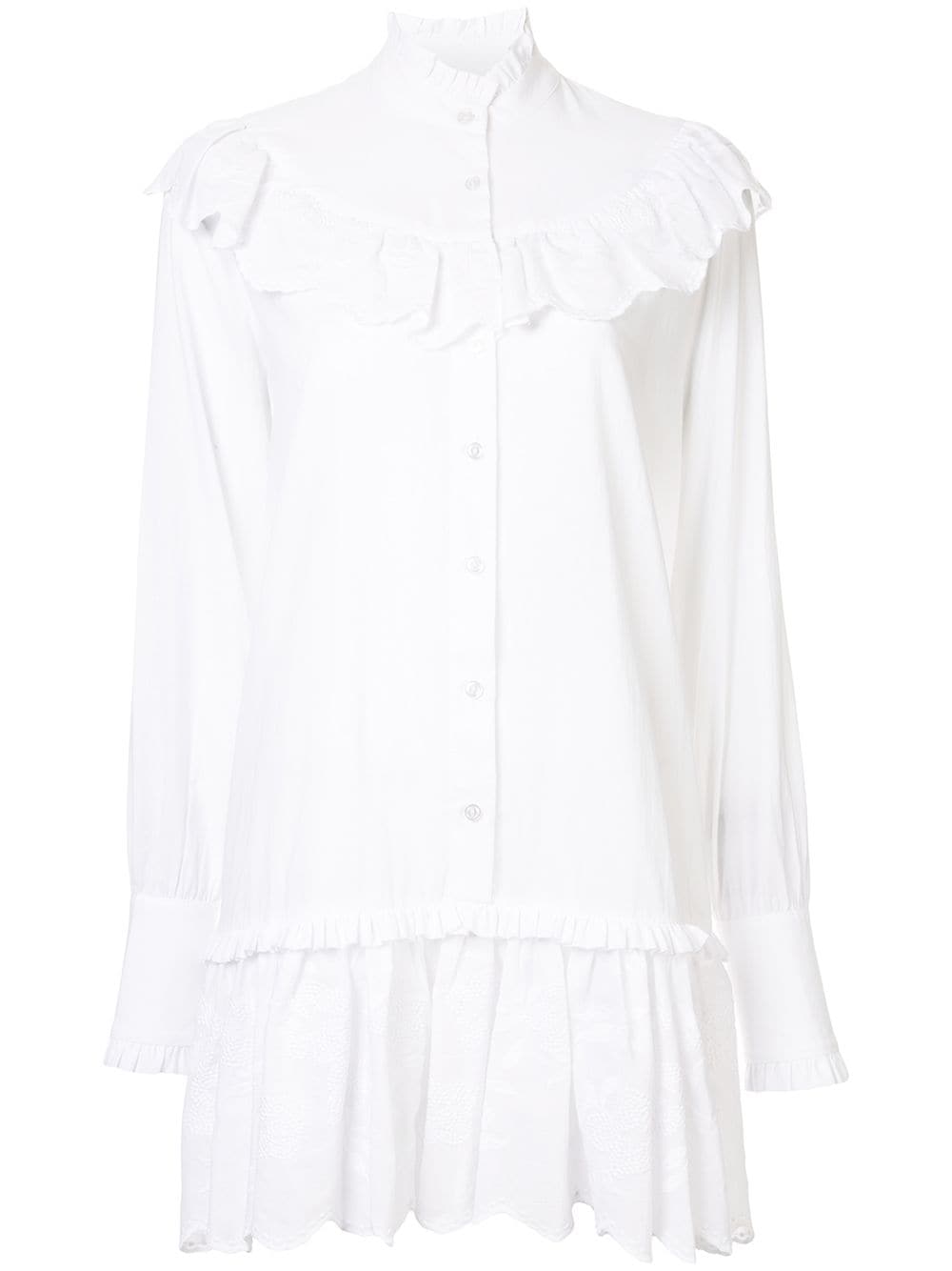 Shop Macgraw Fable Dress In White