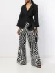 Imagen 2 de Sara Battaglia pantalones con estampado de cebra